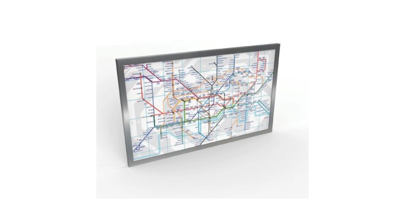 Panneau d'affichage graphique interchangeable