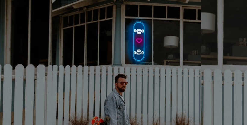 Neon Skate patinete