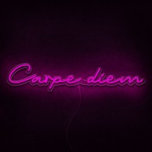 Néon Carpe diem