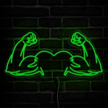 Muscles au néon