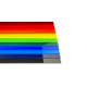Pack de 10 plaques de plexiglas coloré A4