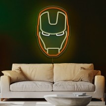 Néon inspiré par Iron Man