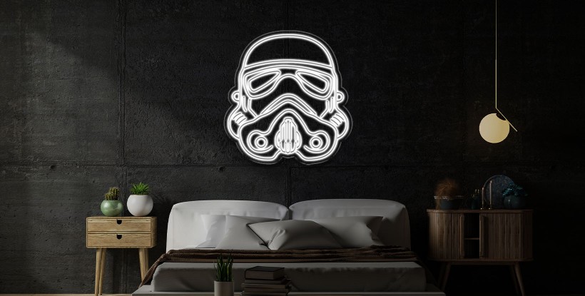 Néon inspiré de Stormtroopers