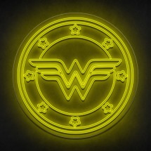 Néon inspiré de Wonder woman