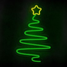 Néon Sapin de Noël