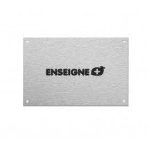 Sérigraphie sur plaques en aluminium pour machines