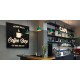 Enseigne panneau bois neuf retro vintage