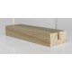 Porte-menu en bois  et couvercle en plexiglas de 2 mm