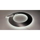 Lettres en aluminium + méthacrylate lumineux