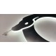 Lettres en aluminium + méthacrylate lumineux