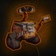 Néon inspiration Wall e