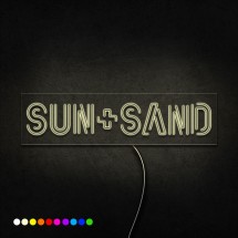 Néon sun+sand