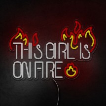 Néon This girl is on fire