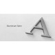 Lettres en aluminium