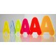 Lettres en plexiglas en relief