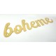 Lettres en plexiglas en relief