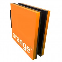 Caisson Lumineux Orange