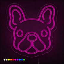 Néon bouledogue français