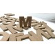 Lettres en bois