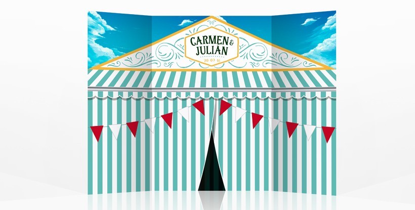 Photocall de mariage de la Foire d'avril