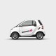 Flocage publicitaire sur smart 