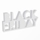 Lettrage de vitrine Black Friday
