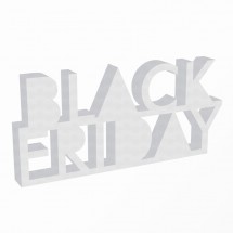 Lettrage de vitrine Black Friday