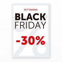 Panneaux Semaine Black Friday -30%