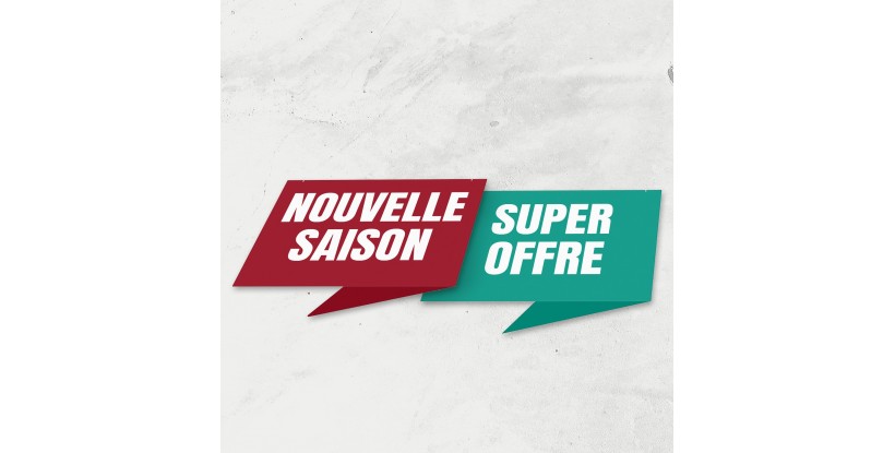 Affiche suspendue "Nouvelle saison"