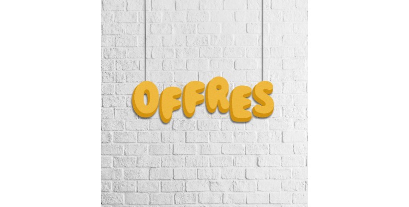 Lettres Vente Pendentifs En polystyrène