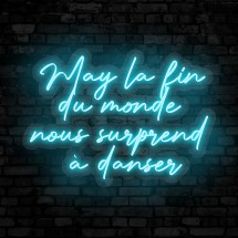 Néon May la fin du monde nous surprend à danser