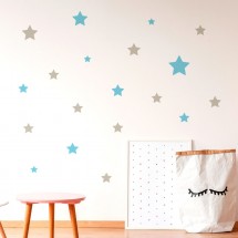 Sticker enfant nuit étoilée