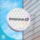 Enseigne drapeau lumineuse ronde