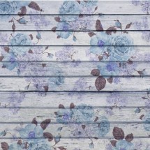 Fond photographique de fleurs violettes