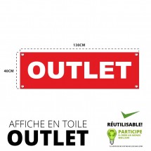 Affiche OUTLET