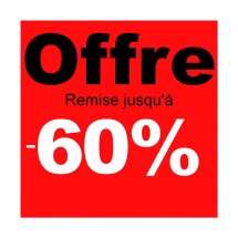 Offres d'affiches de vente -60%