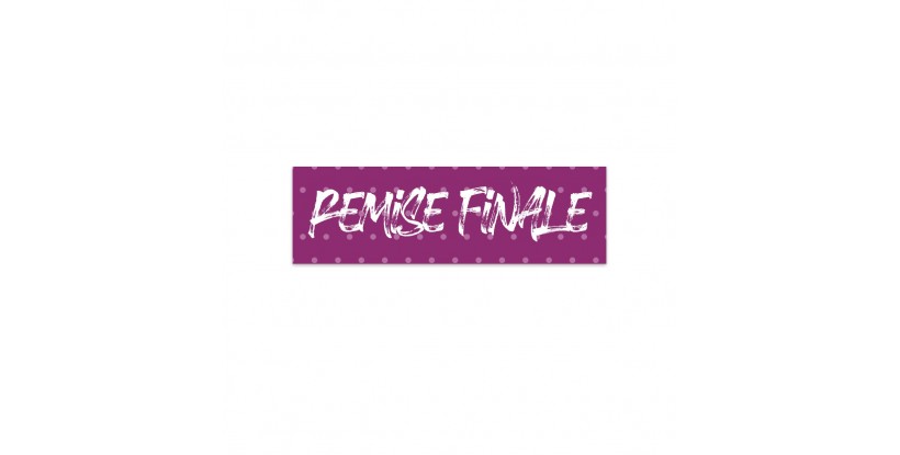 Points d'affiche de finition finale