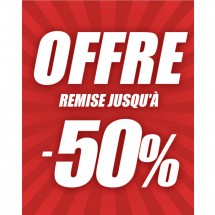 Affiche offre -50% Medi Market