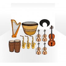 Accessoires Photocall Concert Classique