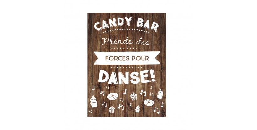 Cartel Boda Candy Ba