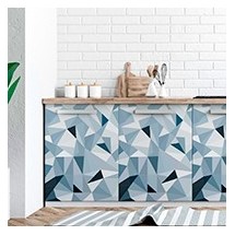 Mosaïque bleue