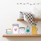 Formas ilustrativas de vinilos decorativos