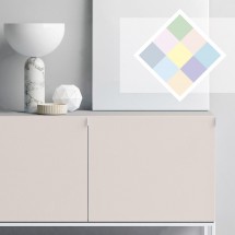 Couleurs pastel unies