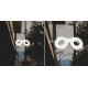Enseigne drapeau optique led