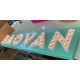 Lettres avec lumières