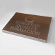 Plaques en acier gravées