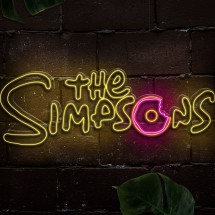 Néon Les Simpson