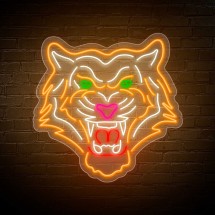 Néon tête de tigre