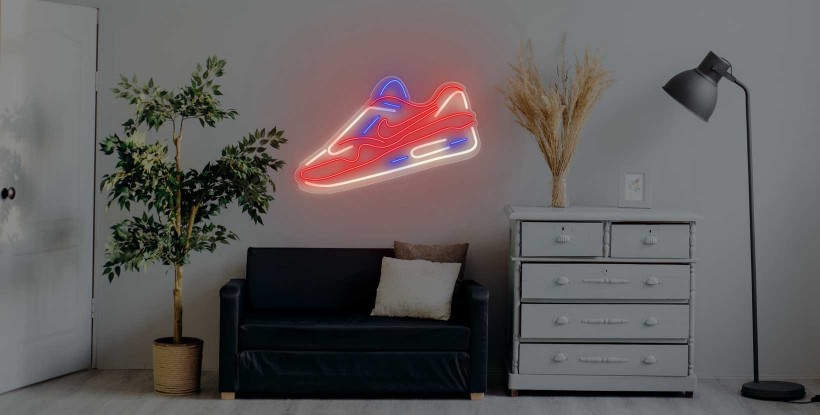 Néon chaussures nike
