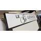 Caisson lumineux LED mince